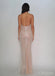 Sparkly Sliver Spaghetti Strap Long Women Floor-Length Prom Dresses PDS1200