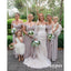 Sexy Chiffon Off Shoulder V-Neck A-Line Floor Length Bridesmaid Dresses, BDS0307