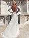 Modest Grey Long Sleeves Backless Prom Evening Dresses with Beaded, TYP1492