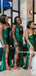 Newest Mismatched Green Mermaid Long Cheap Bridesmaid Dresses, BDS0118