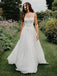 Beautiful Spaghetti Strap A-line Bridal Gown Wedding Dresses, TYP1373