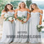 2019 Newest Off Shoulder Chiffon Bridesmaid Dresses, Backless Bridesmaid Dresses, TYP0426