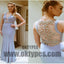 Long Floor Length Prom Dresses, Beading Prom Dresses, V-neck Prom Dresses, Yarn Prom Dresses, TYP0285