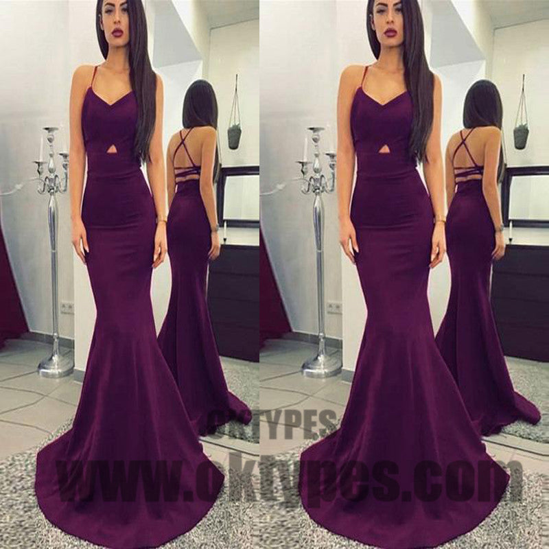 Long Mermaid Prom Dresses, Halter Prom Dresses, Backless Prom Dresses, Sexy Prom Dresses, TYP0224