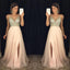 Newest Prom Dress, V-neck Prom Dresses, Split Side Prom Dresses, Crystal Beading Prom Dresses, Cheap Prom Dress, TYP0055