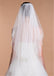 Graceful  Tulle Short Wedding Veil With Beadings & Sequins, WV0115