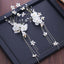 Elegant White Flowers Wedding Headpiece, Wedding Headpiece, VB0608