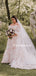 Ball Gown Off-Shoulder Sweep Train A-line Wedding Dresses, TYP1178