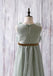 Sleeveless Bustled Flower Top A-line Chiffon Cheap Junior Bridesmaid Flower Girl Dresses, TYP1118