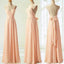 Popular Junior Pretty Chiffon Sweet Heart Backless Floor-Length Maxi Cheap Bridesmaid Dresses, TYP0171