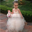 Tulle Beading Spaghetti Straps Bowknot Flower Girl Dresses, Lovely Tutu Dresses, TYP0807