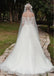 Fashionable Tulle Short Wedding Veil With Flowers,WV0120