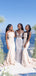 Mermaid Straight New Simple Long Bridesmaid Dresses, BDS0148