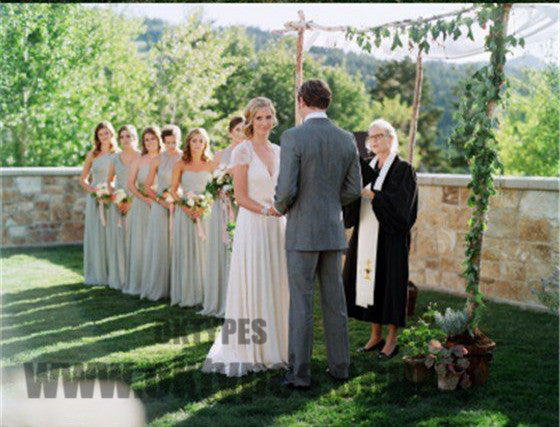 Bridesmaid Dresses, Sage Green Bridesmaid Dresses, Long Bridesmaid Dresses, Charming Bridesmaid Dresses, TYP0330