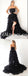 Sexy Black Tulle Sweetheart Sleeveless High Low A-Line Long Prom Dresses,PDS0706