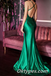 Sexy Soft Satin Strapless V-Neck Criss Cross Mermaid Long Prom Dresses With Pleats,PDS0340