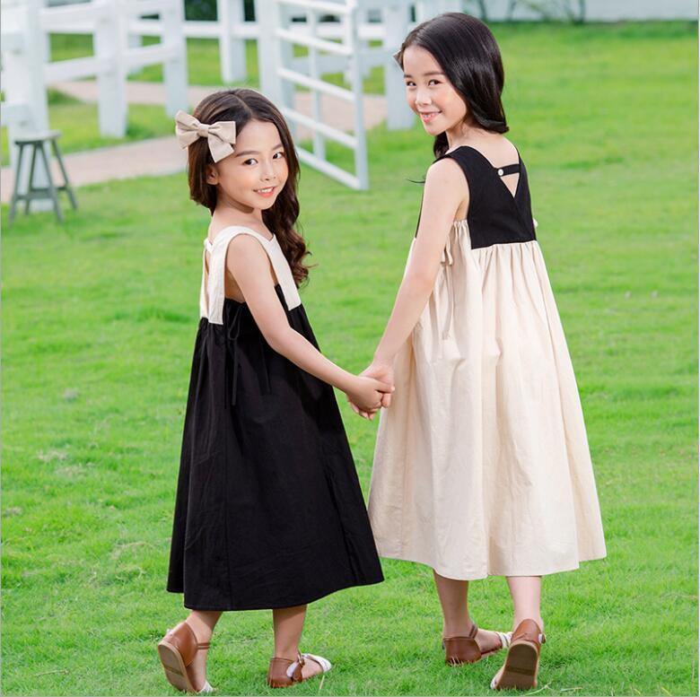 Cute Square Neck Double FDY Tea-Length Long Cheap Charming Flower Girl Dresses, FGS0010