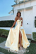 Simple Satin Sweetheart Sleeveless Side Slit A-Line Long Prom Dresses,PDS0677