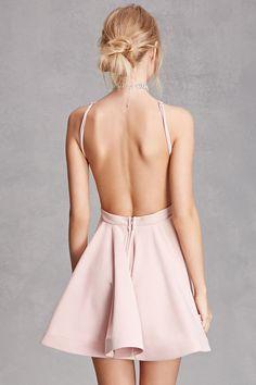 Sexy Backless Pink Cheap Homecoming Dresses Under 100, CM400