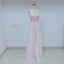 Pink Square Long Cheap Bridesmaid  Dresses_US4, SO036