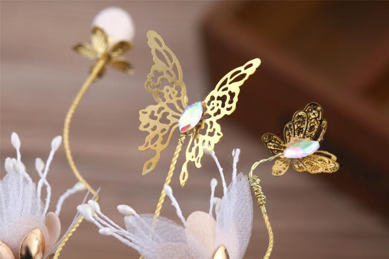 Cheap Flower Wedding Headpiece, Two Color can be selected, Wedding Accessories, VB0600