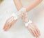 Long Bridal Gloves, Lace Appliques Gloves, Lovely Gloves With Beaded And Bow, TYP0574