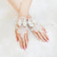 White Bridal Lace Wedding Gloves,Bridal Fingerless Lace Wedding Gloves,Bridal Accessories, TYP0566