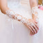 Long Bridal Gloves, Lace Appliques Gloves, Lovely Gloves With Beaded, TYP0573