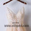 A Line Lace Prom Dress Cheap Long Prom Dress, Sexy Spaghetti Strap Prom Dresses, TYP0397