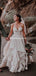 Ball Gown Sweetheart Long Cheap Organza Wedding Dresses, WDS0072