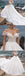 Beautiful V-neck Off Shoulder Cathedral Train Lace Elegant Wedding Dresses, WDS0111