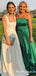 Simple Elegant Charming Mismatched Satin A-line Long Cheap Formal Party Evening Prom Dresses, PDS0009