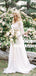 2 Pieces Lace Top Chiffon Skirt Romantic Country Wedding Dresses, TYP0937