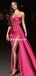 Gorgeous One Shoulder Split Stain A-line Cheap Long Prom Dresses, PDS0153