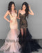 Sexy Mermaid Tulle Prom Dresses, See Through Prom Dresses, Popular Prom Dresses, TYP0700