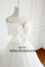 Newest Design Organza Bow A-line Lace Up Wedding Dresses, Chic Popular Wedding Dresses, TYP0604