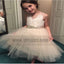 Flower Girl Dress,Tulle Flower Girl Dress,Lace Flower Girl Dresses,Sleeveless Flower Girl Dress With Rhinestone, TYP0741